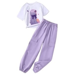 Girls' Cotton Blend Stylish
