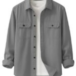 DEELMO Men’s Stylish Cotton Blend Casual Shirt || Full Sleeve Button-Down Shirt with DuDEELMO Men’s Stylish Cotton Blend Casual Shirt || Full Sleeve Button-Down Shirt with Dual Flap Pockets || Comfortable Breathable Fabric || Perfect for Casual Office and Outing Wearal Flap Pockets || Comfortable Breathable Fabric || Perfect for Casual Office and Outing Wear