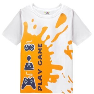 Kuchipoo Boys Half Sleeves Cotton T-Shirt - Image 2