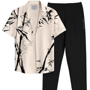 BULLMER Clothing Set with Trendy Shirt & Pants Co-ords for Men