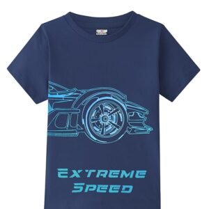 Kuchipoo Boys Half Sleeves Cotton T-Shirt - Image 5