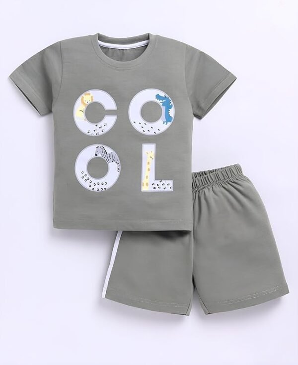 Toonyport Boys Summer 3 Packs Of T-shirts and Shorts Combo Set (Multicolors) | 3 Packs, Summer, Combo Set