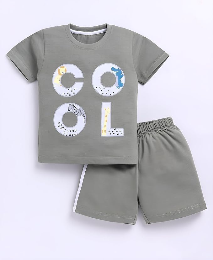 Toonyport Boys Summer 3 Packs Of T-shirts and Shorts Combo Set (Multicolors) | 3 Packs, Summer, Combo Set - Image 5