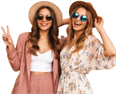 2 girls